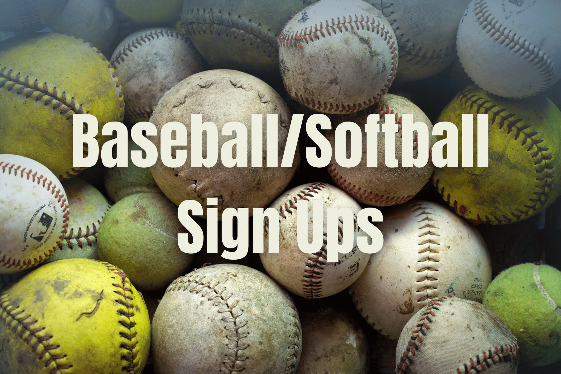 Sign up today for Leitchfield Parks and Rec Baseball & Softball