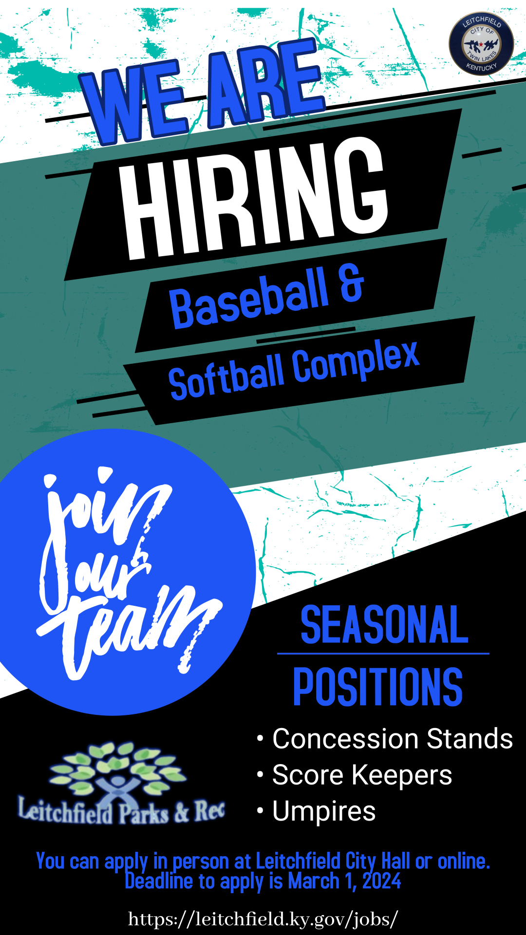 Employment City of Leitchfield